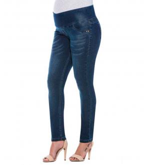 Calça Slim | Cor: Azul escuro